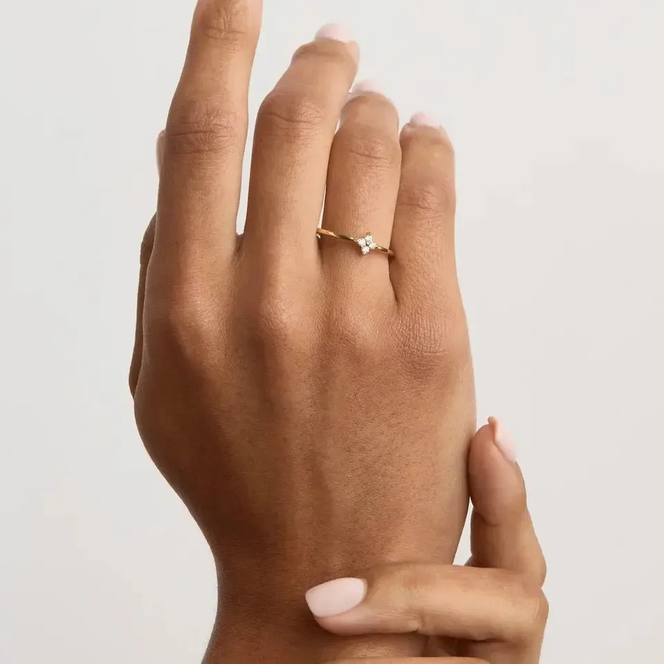 Crystal Bloom Ring-By Charlotte-Lot 39 Store & Cafe