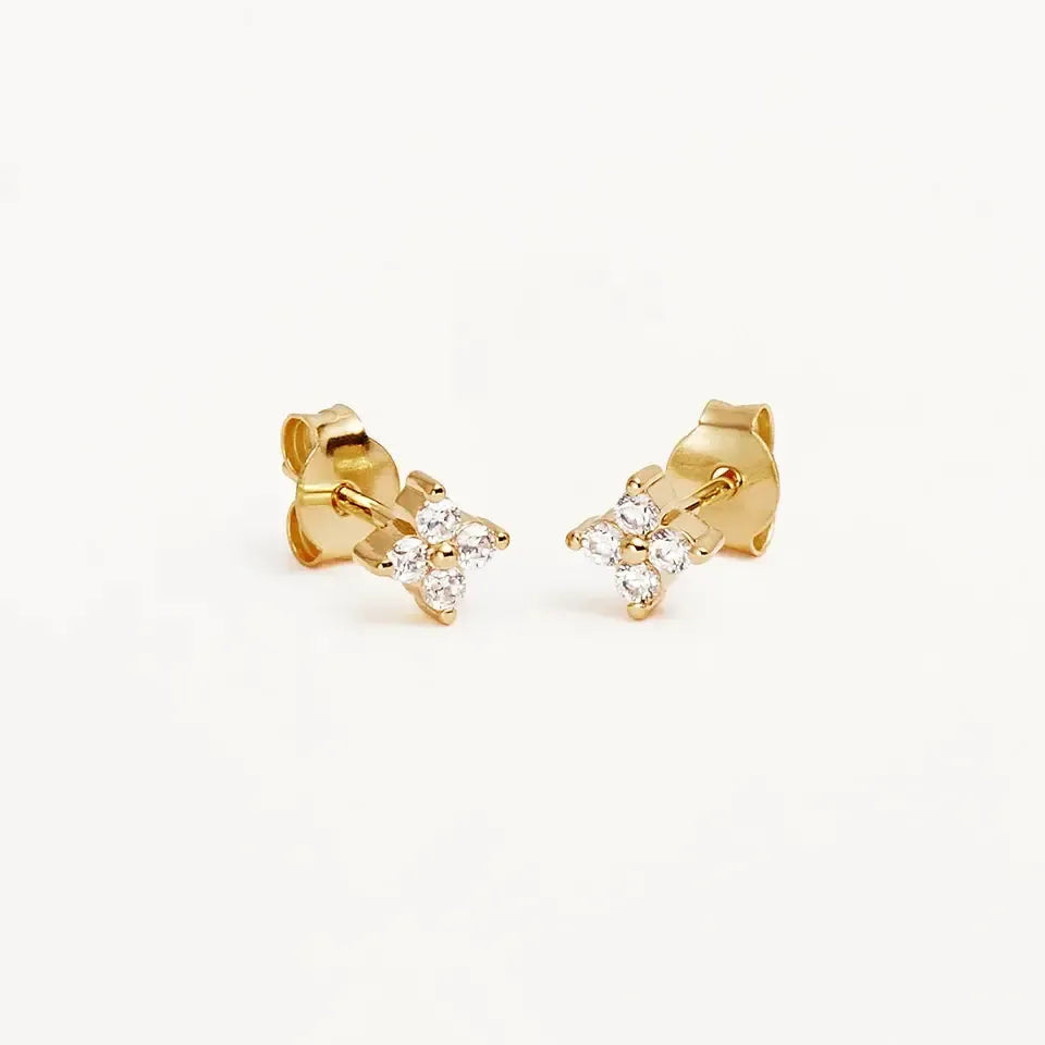 Crystal Bloom Studs-By Charlotte-Lot 39 Store & Cafe