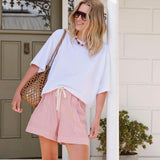 Darcy Everyday Relaxed Short - Pink-Ceres Life-Lot 39 Store & Cafe