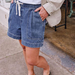 Darcy Short - Washed Vintage Blue-Ceres Life-Lot 39 Store & Cafe
