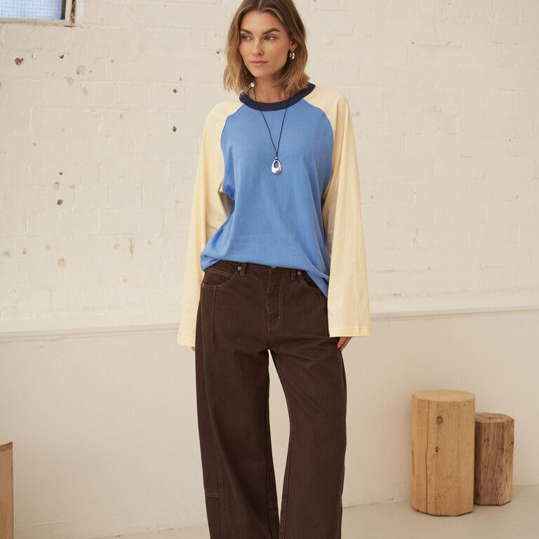 Denim Barrel Jean - Choc-Ceres Life-Lot 39 Store & Cafe