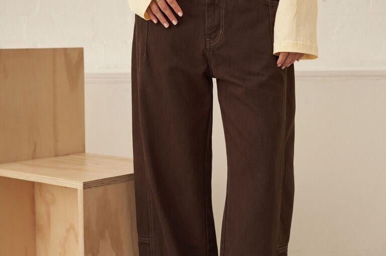 Denim Barrel Jean - Choc-Ceres Life-Lot 39 Store & Cafe