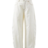 Denim Barrel Jean - Ecru-Ceres Life-Lot 39 Store & Cafe