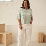 Denim Barrel Jean - Ecru-Ceres Life-Lot 39 Store & Cafe