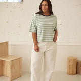 Denim Barrel Jean - Ecru-Ceres Life-Lot 39 Store & Cafe