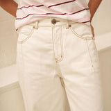 Denim Barrel Jean - Ecru-Ceres Life-Lot 39 Store & Cafe