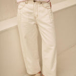 Denim Barrel Jean - Ecru-Ceres Life-Lot 39 Store & Cafe
