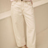Denim Barrel Jean - Ecru-Ceres Life-Lot 39 Store & Cafe