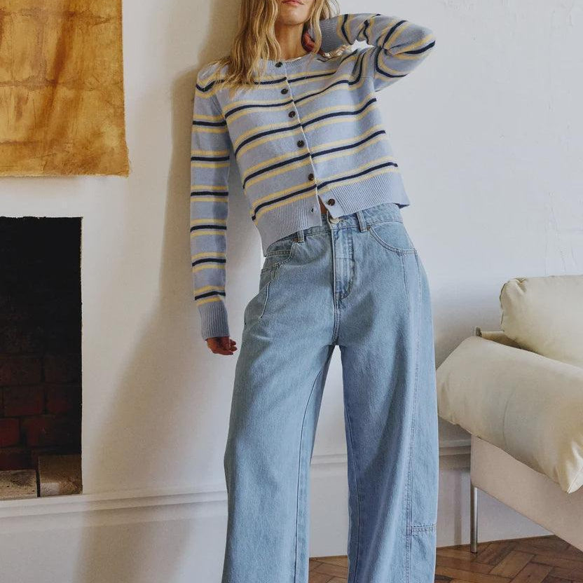 Denim Barrel Jean - Vintage Blue-Ceres Life-Lot 39 Store & Cafe
