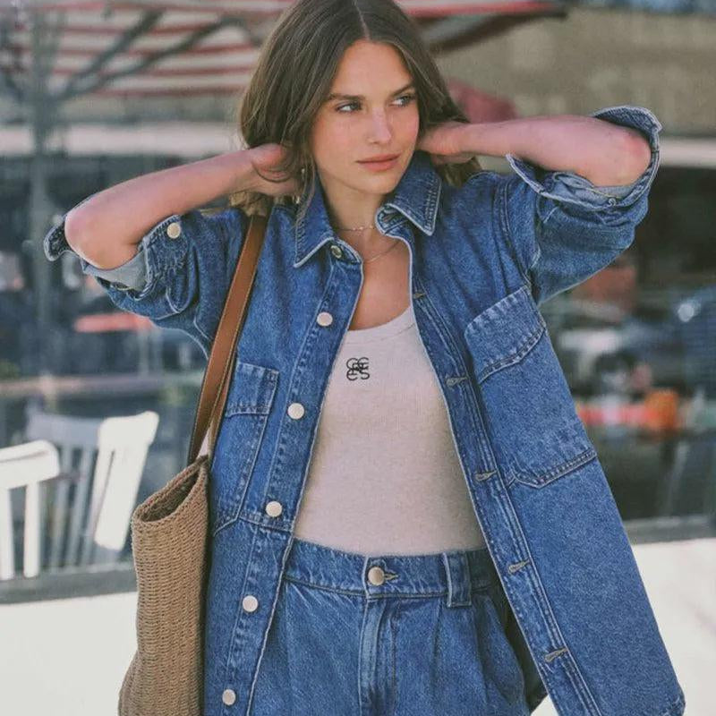 Denim Shacket-Ceres Life-Lot 39 Store & Cafe