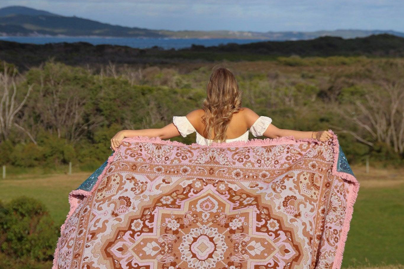 Desert Rose Picnic Rug-Isla-Lot 39 Store & Cafe