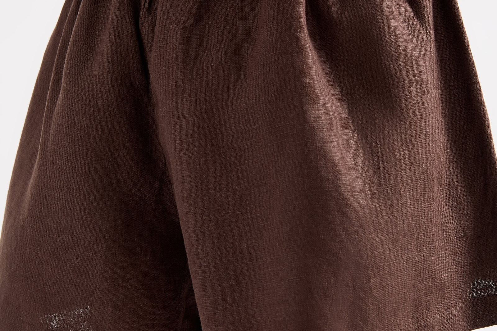 Desi Linen Short - Espresso-Nude Lucy-Lot 39 Store & Cafe
