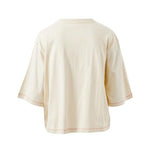 Devon Slouchy Tee - Buff/Red Stitch-Ceres Life-Lot 39 Store & Cafe