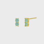 Devon Studs - Green-Jolie & Deen-Lot 39 Store & Cafe