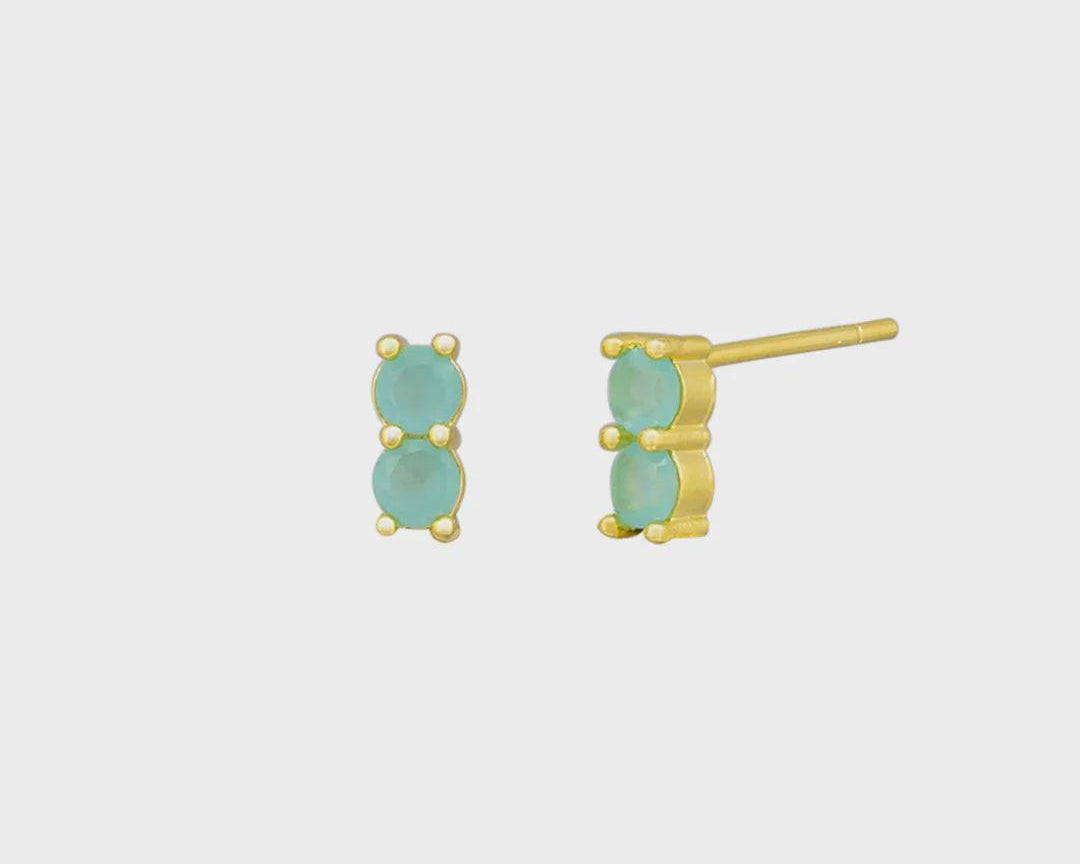 Devon Studs - Green-Jolie & Deen-Lot 39 Store & Cafe