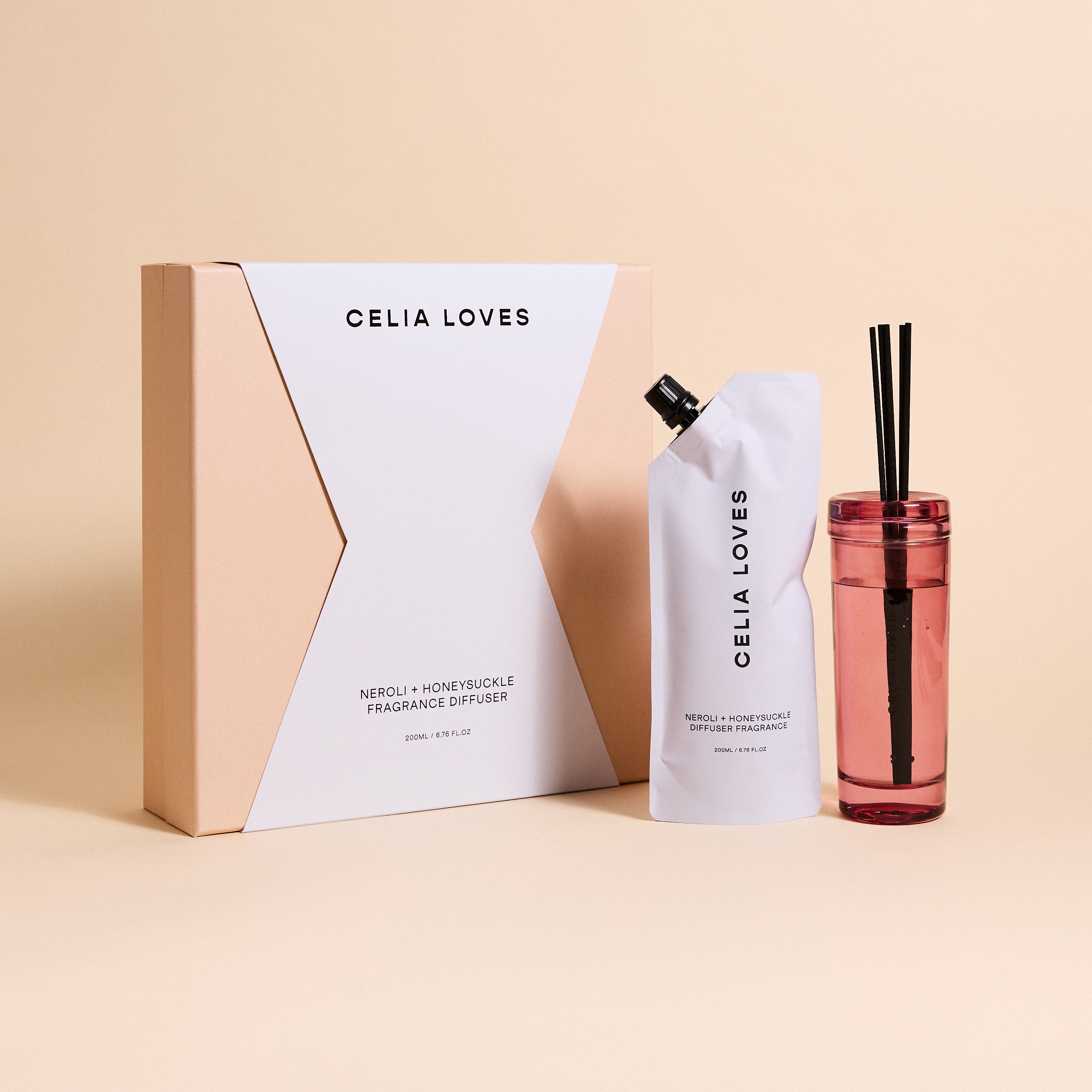 Diffuser Set - Neroli + Honeysuckle-Celia Loves-Lot 39 Store & Cafe