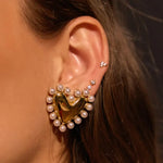 Dolly Gold Earrings-Arms of Eve-Lot 39 Store & Cafe