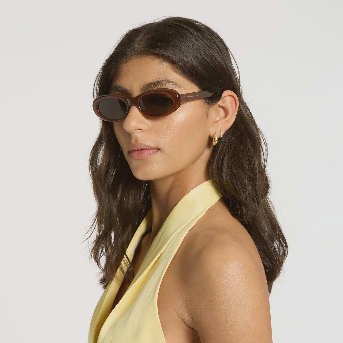 Dopamine Sunglasses - Brown-Status Anxiety-Lot 39 Store & Cafe