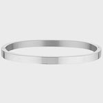 Dylan Bangle Plain - Silver-Porter-Lot 39 Store & Cafe
