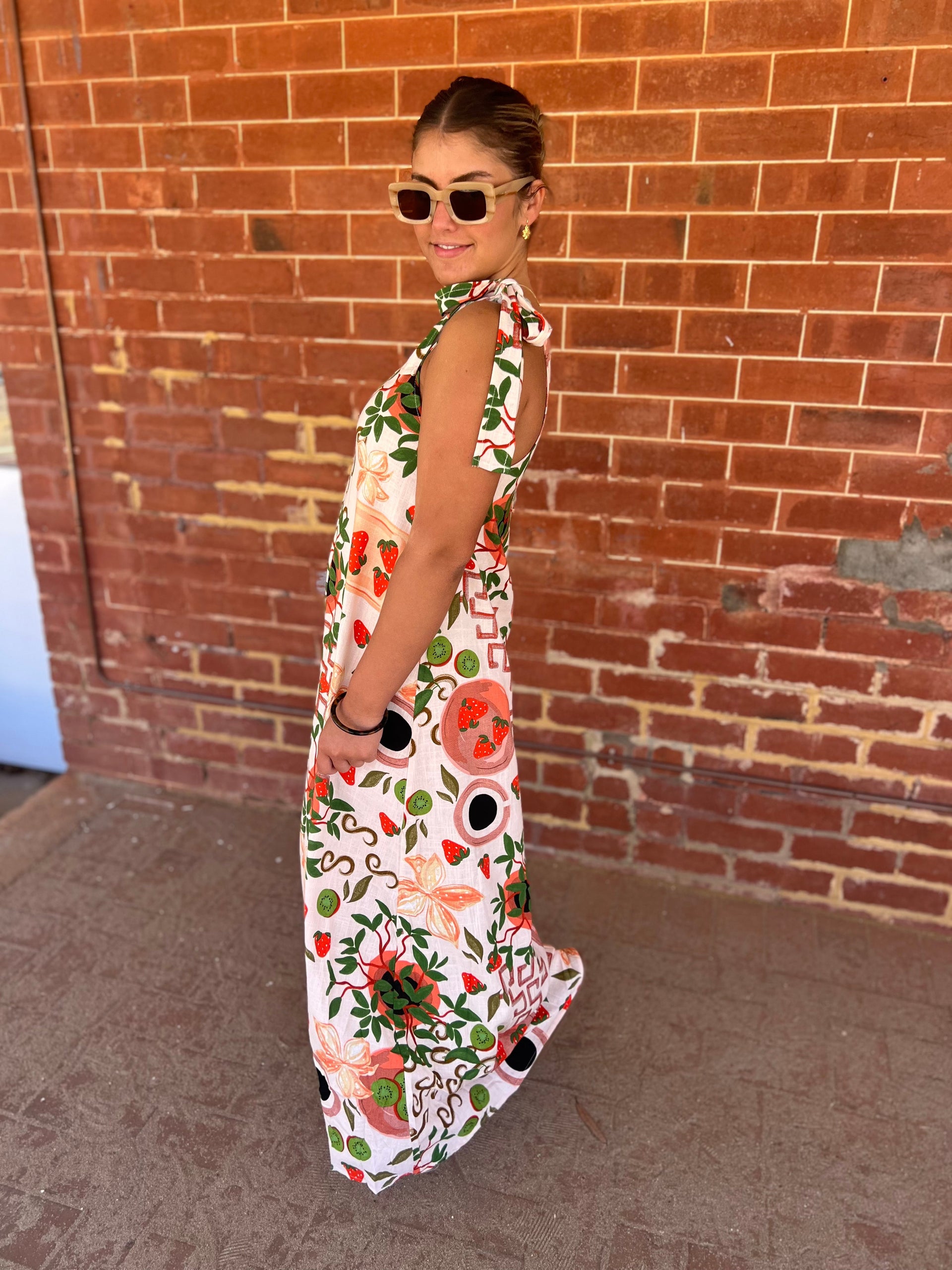 chinese dress ladies Elodie Maxi Dress – Lot 39 Store & Cafe
