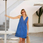 Emme Shift Dress - Fresh Indigo-Ceres Life-Lot 39 Store & Cafe