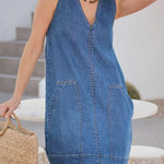 Emme Shift Dress - Fresh Indigo-Ceres Life-Lot 39 Store & Cafe