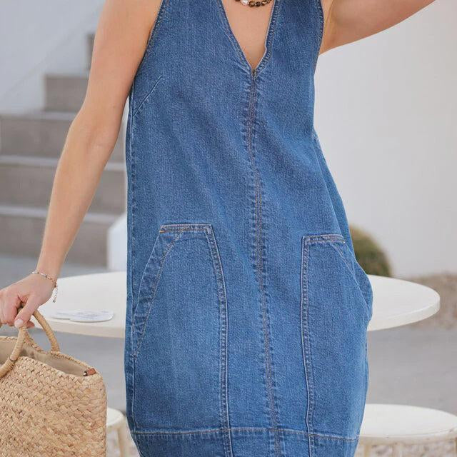 Emme Shift Dress - Fresh Indigo-Ceres Life-Lot 39 Store & Cafe