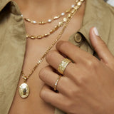 Emperor Gold Stacking Ring-Arms of Eve-Lot 39 Store & Cafe