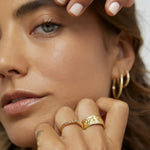 Emperor Gold Stacking Ring-Arms of Eve-Lot 39 Store & Cafe
