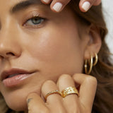 Emperor Gold Stacking Ring-Arms of Eve-Lot 39 Store & Cafe