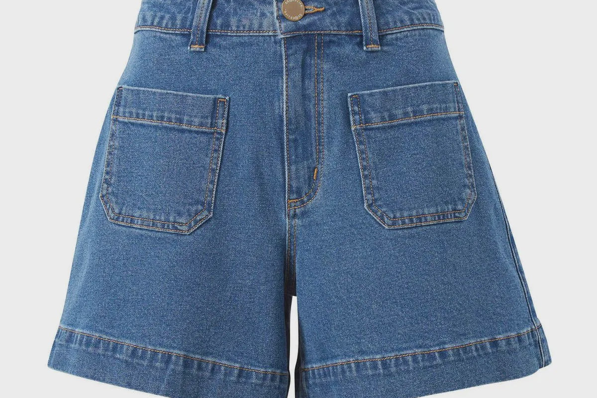 Esther Denim Short - Fresh Indigo-Ceres Life-Lot 39 Store & Cafe