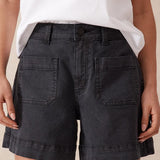Esther Denim Short - Washed Black-Ceres Life-Lot 39 Store & Cafe