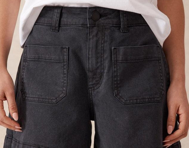 Esther Denim Short - Washed Black-Ceres Life-Lot 39 Store & Cafe