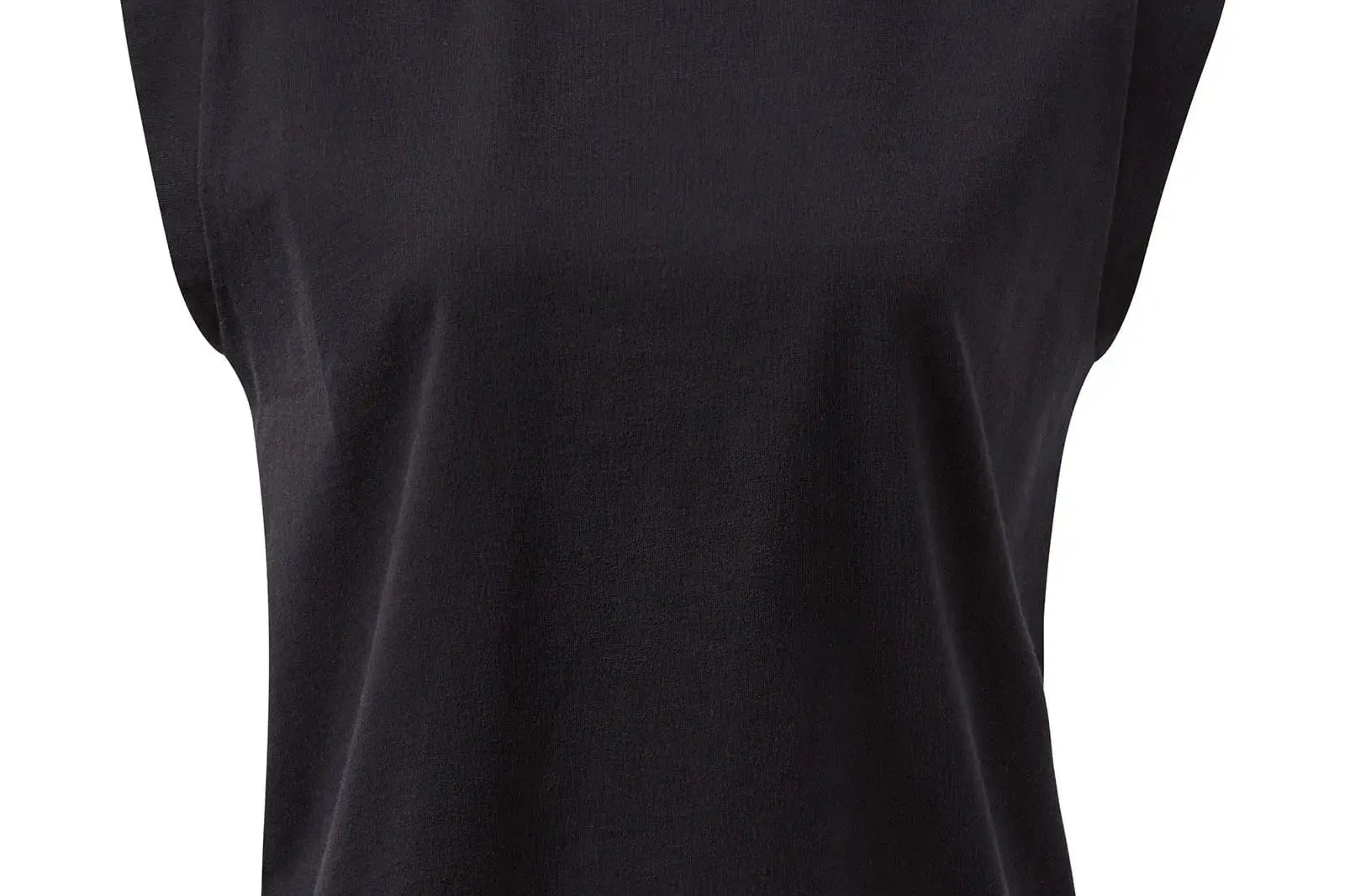 Extended Shoulder Tee - Black-Ceres Life-Lot 39 Store & Cafe
