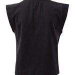 Extended Shoulder Tee - Black-Ceres Life-Lot 39 Store & Cafe