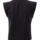 Extended Shoulder Tee - Black-Ceres Life-Lot 39 Store & Cafe