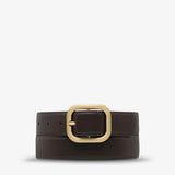 Falling Quiet - choc nappa/gold - ML-Status Anxiety-Lot 39 Store & Cafe