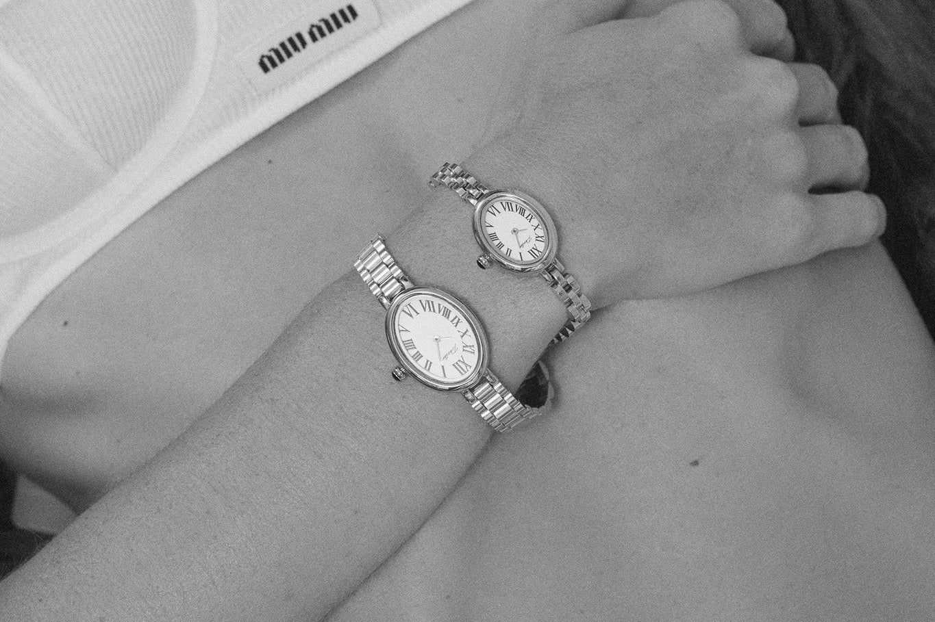 Fine Baby Link Watch - White Gold-Porter-Lot 39 Store & Cafe
