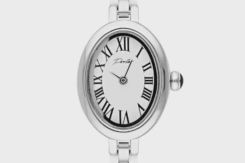 Fine Baby Link Watch - White Gold-Porter-Lot 39 Store & Cafe