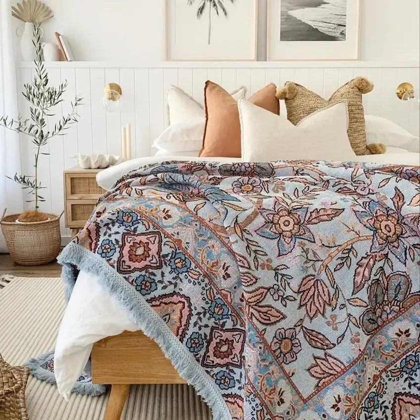 Fleur Woven Picnic Rug-Isla-Lot 39 Store & Cafe