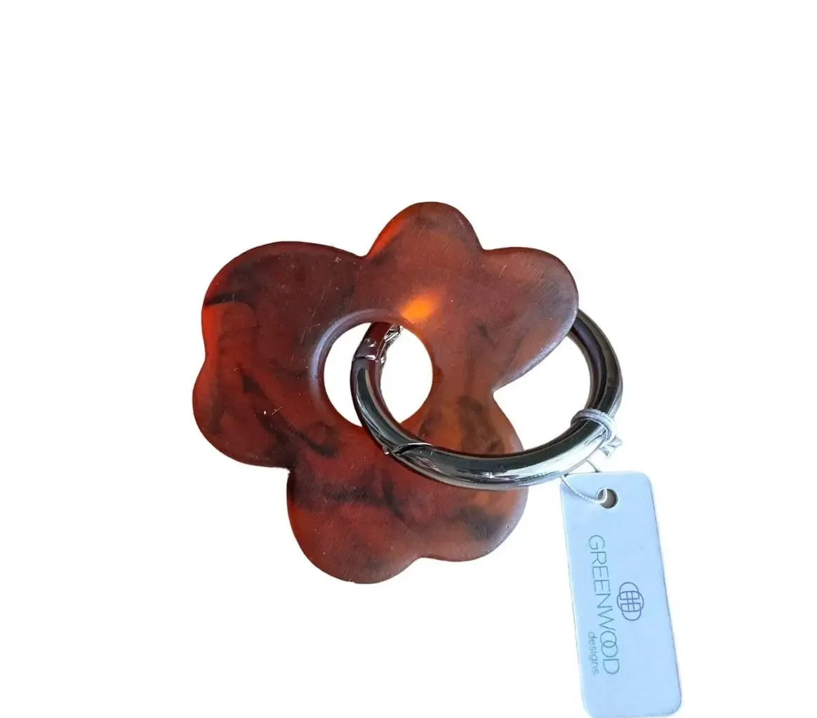 Flower Resin Keyrings-Greenwood Designs-Lot 39 Store & Cafe