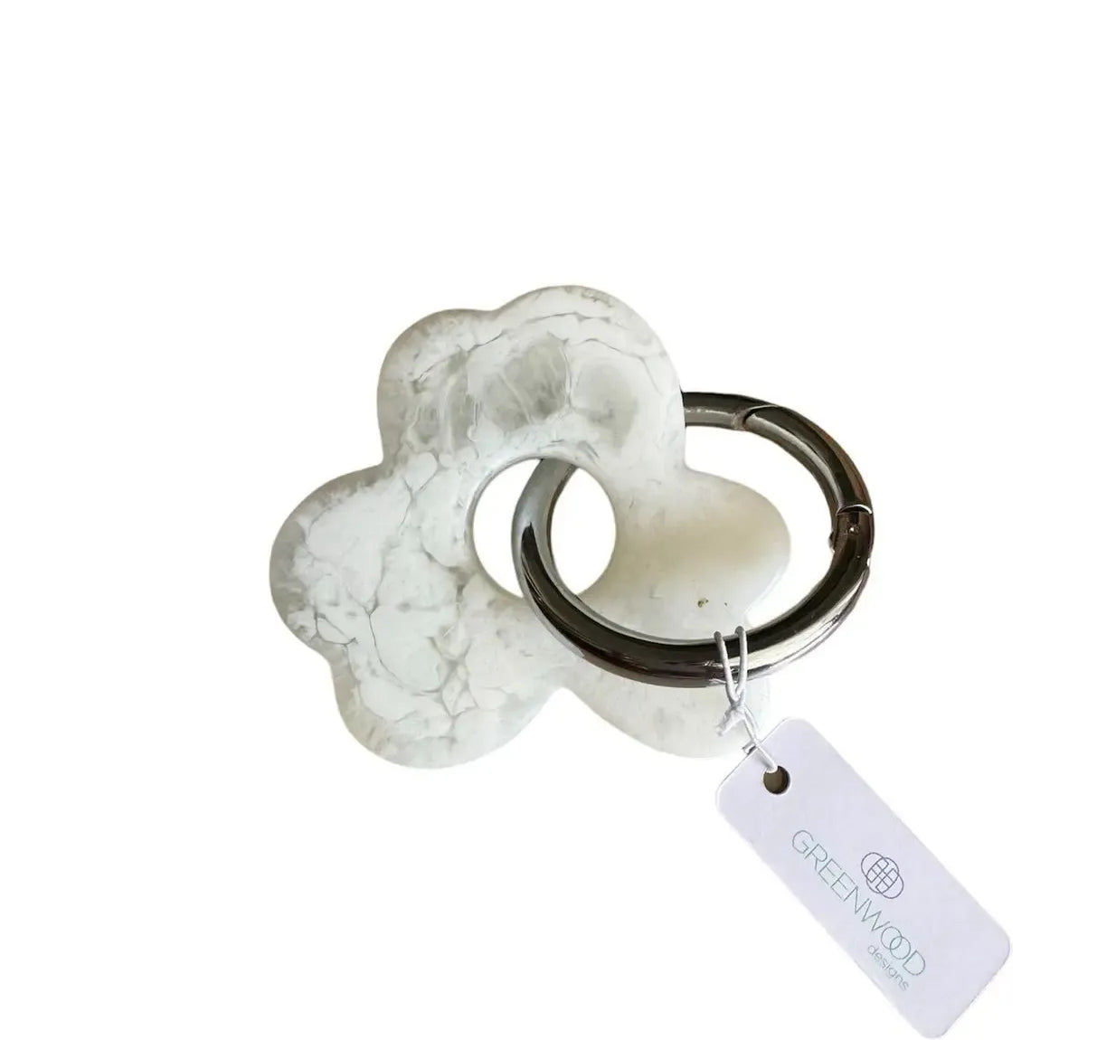 Flower Resin Keyrings-Greenwood Designs-Lot 39 Store & Cafe