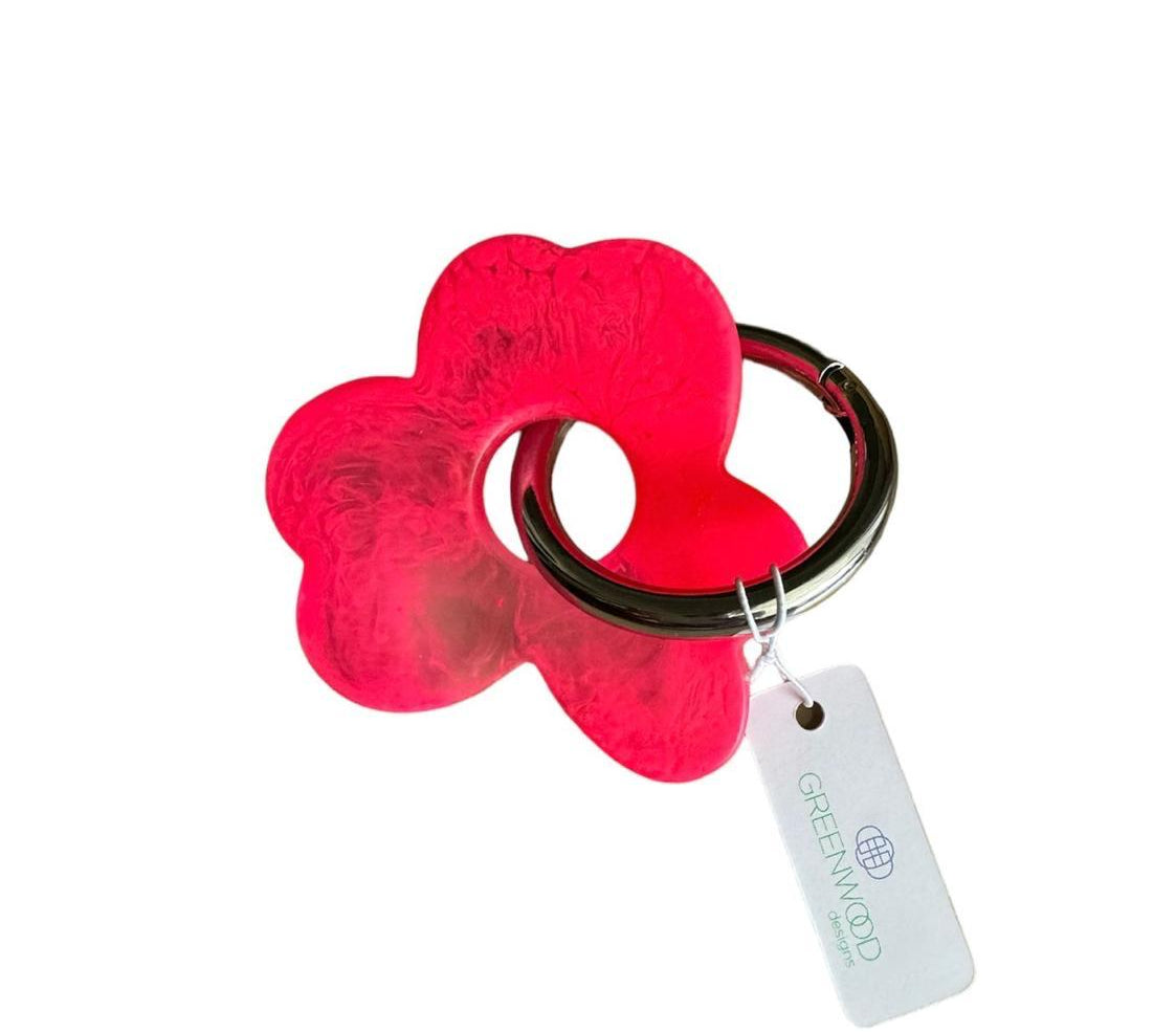 Flower Resin Keyrings-Greenwood Designs-Lot 39 Store & Cafe