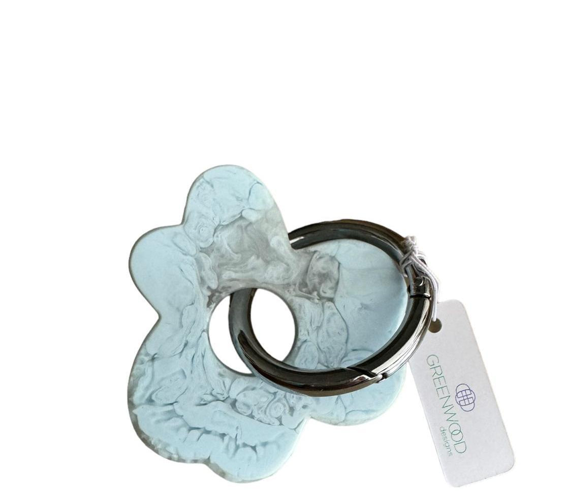 Flower Resin Keyrings-Greenwood Designs-Lot 39 Store & Cafe