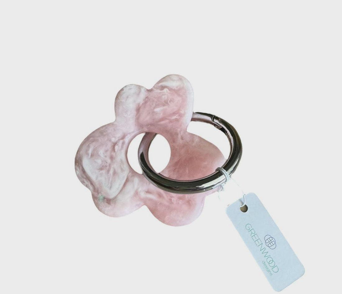 Flower Resin Keyrings-Greenwood Designs-Lot 39 Store & Cafe