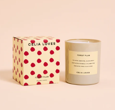 Forest Plum Candle-Celia Loves-Lot 39 Store & Cafe