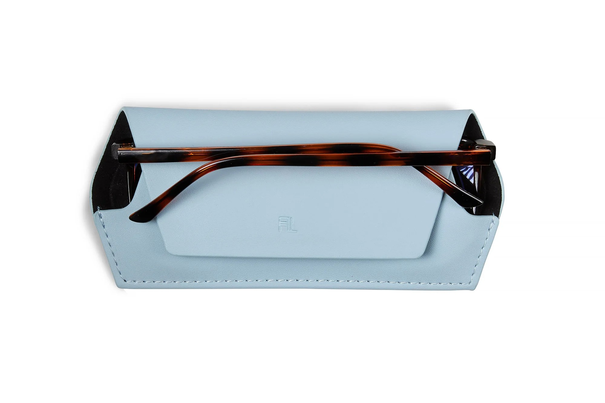 Fox & Leo Glasses Case - Sky Blue-Fox & Leo-Lot 39 Store & Cafe