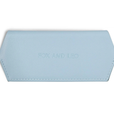 Fox & Leo Glasses Case - Sky Blue-Fox & Leo-Lot 39 Store & Cafe