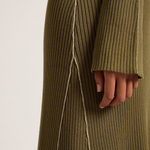 Gaia Knit Maxi Dress - Olive-Nude Lucy-Lot 39 Store & Cafe