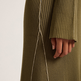 Gaia Knit Maxi Dress - Olive-Nude Lucy-Lot 39 Store & Cafe